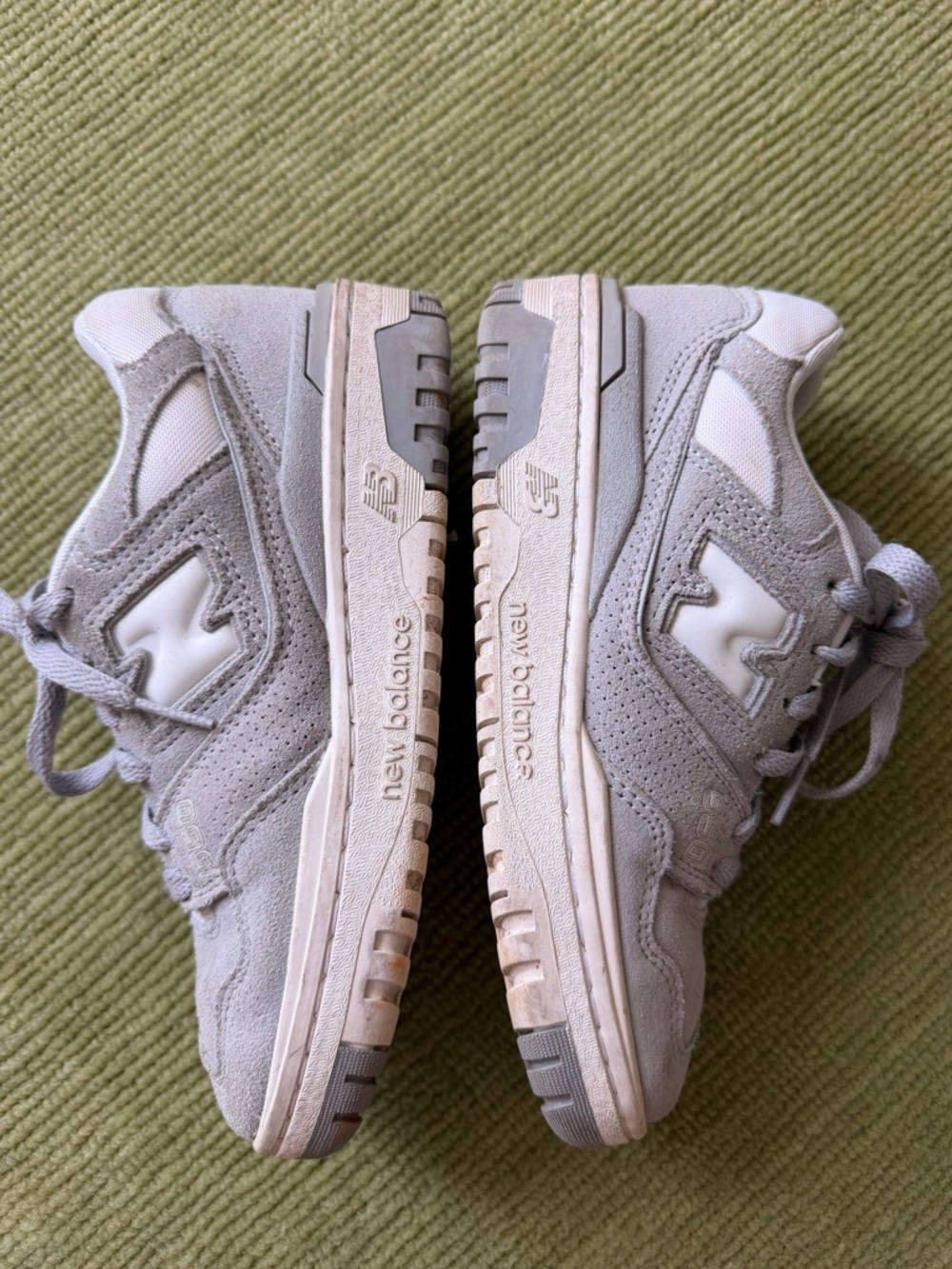 New Balance 550 grey and white
